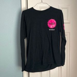 Black and pink NASA shirt